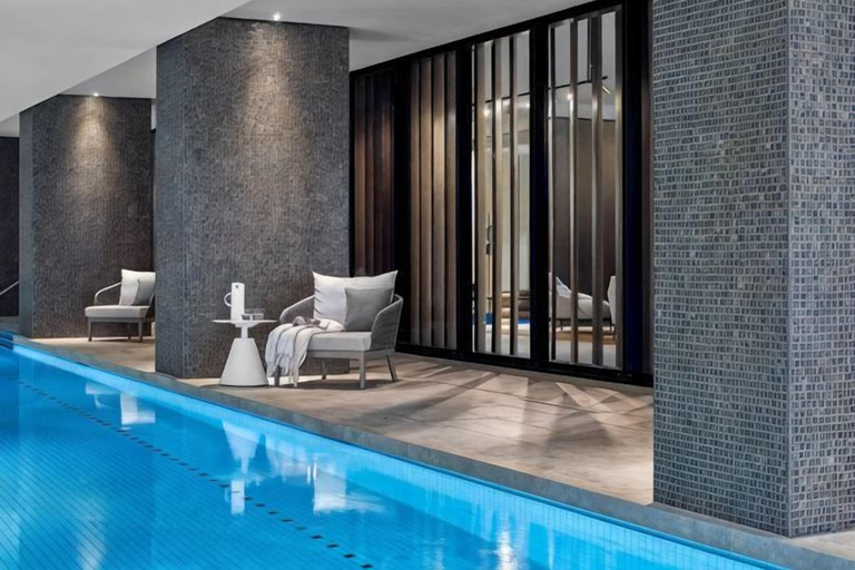 Pool, Brilliant Collins Wharf Waterfront Condo, Melbourne