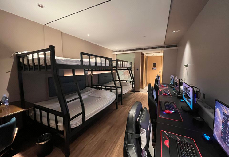 Bedroom 2, Chaoman Hotel (Wangniudun Store, Dongguan), Dongguan