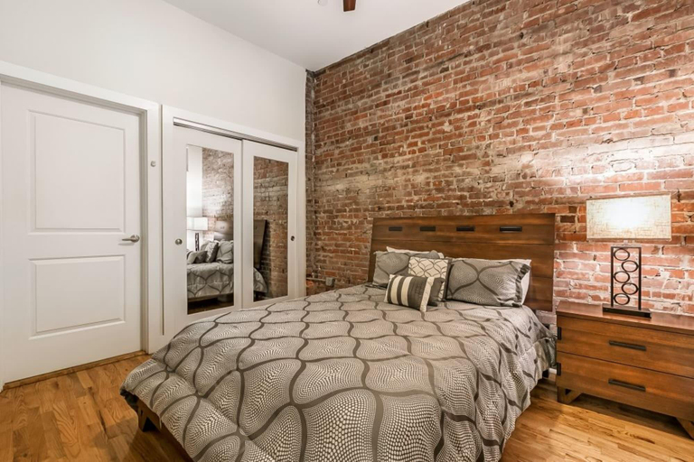 Bedroom 3, Merchant Lofts, Orleans