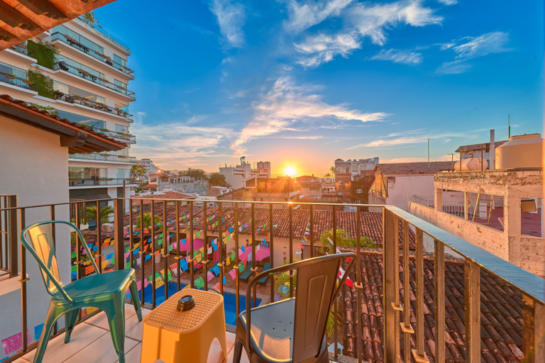 Terrace, Casa Maria Hotel Vallarta, Puerto Vallarta