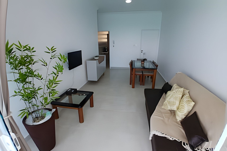 Living area 2, SHB - Vista incrível e Pé na Areia, Guarujá