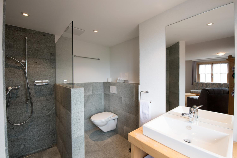 Bathroom 3, Hotel Postigliun Andiast, Surselva