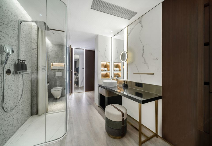 Bathroom 3, Jinglai Hotel · Light Luxury (Shanghai Bund Joy City Branch) , Shanghai