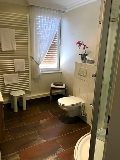 Bathroom 4, Hotel Hessischer Hof, Wetteraukreis