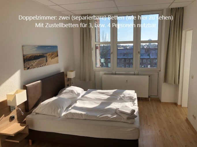 Bedroom 3, Businessinn De Aparthotel Bremerhaven, Bremerhaven