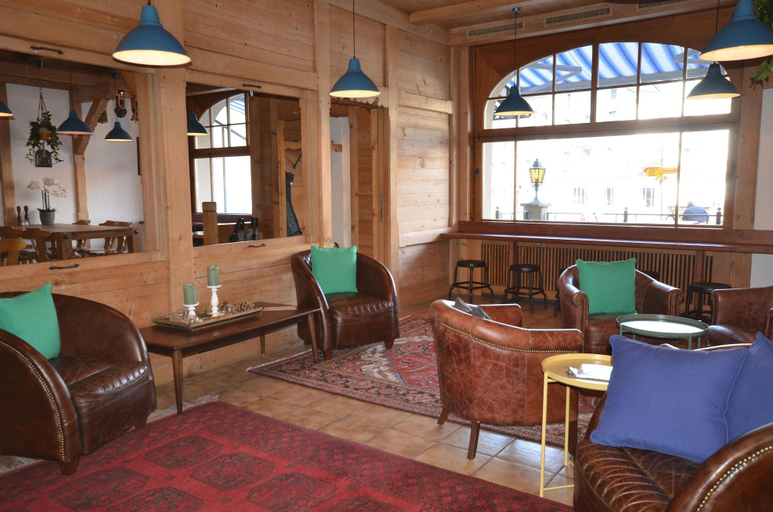 Public Area, The Aarburg Hotel & Café, Interlaken