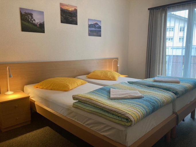 Bedroom 2, Hotel Waldhof, Uri
