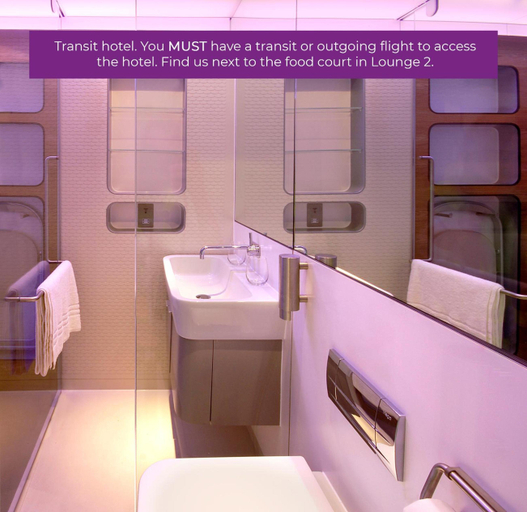 Bathroom 3, Yotelair Amsterdam Schiphol Transit Hotel, Haarlemmermeer
