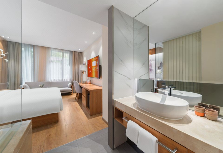 Bathroom 4, Crystal Orange Hotel Shanghai Hongqiao Hub Railway Station, Shanghai
