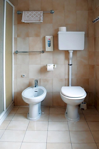 Bathroom, Hotel Lory Molveno Dolomiti, Trento