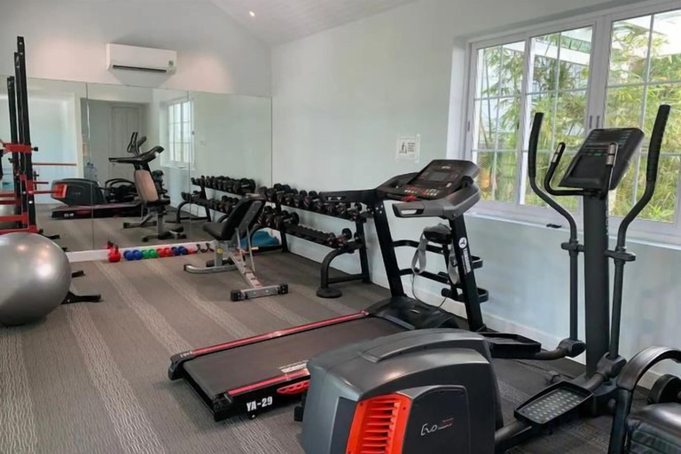 Fitness facility, Serene 4BR Villa w/ Private Pool & Near the Beach, Da Nang