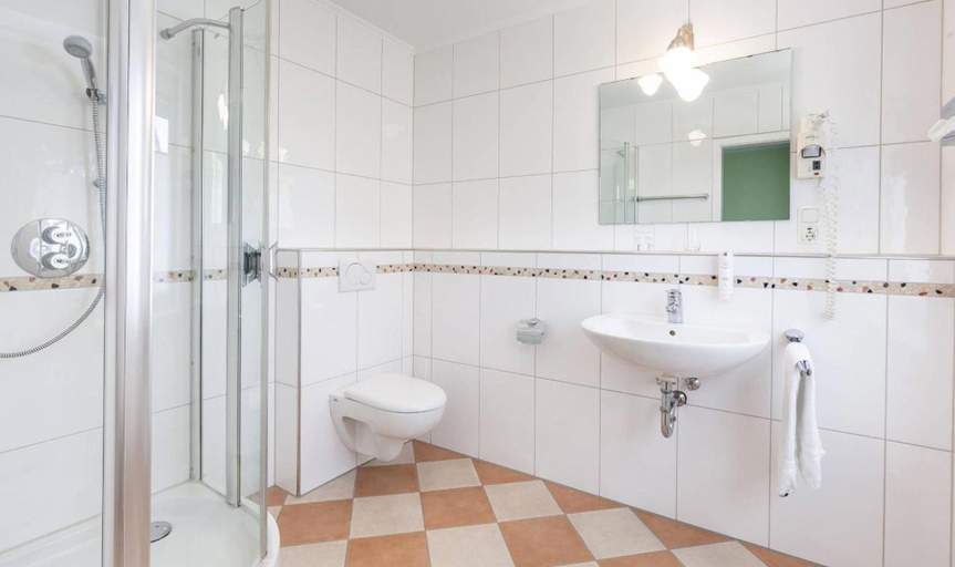 Bathroom, Hotel Restaurant Keller, Siegen-Wittgenstein