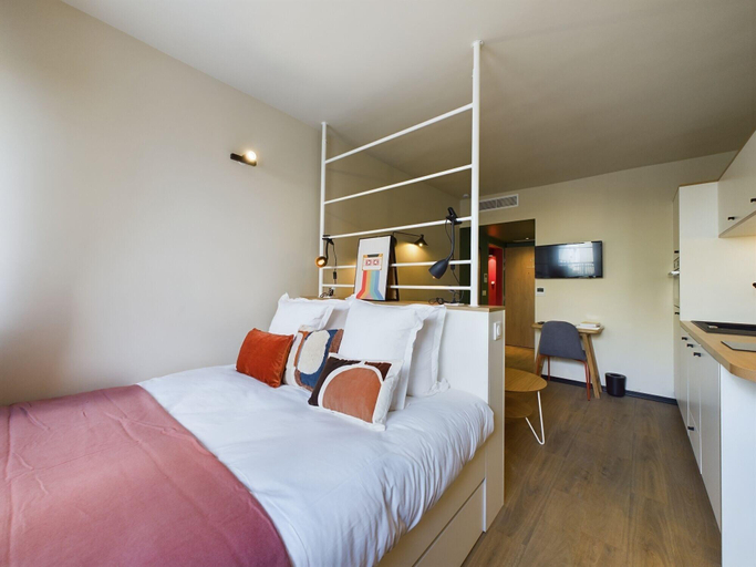 Bedroom 4, Hife Paris Gentilly, Val-de-Marne