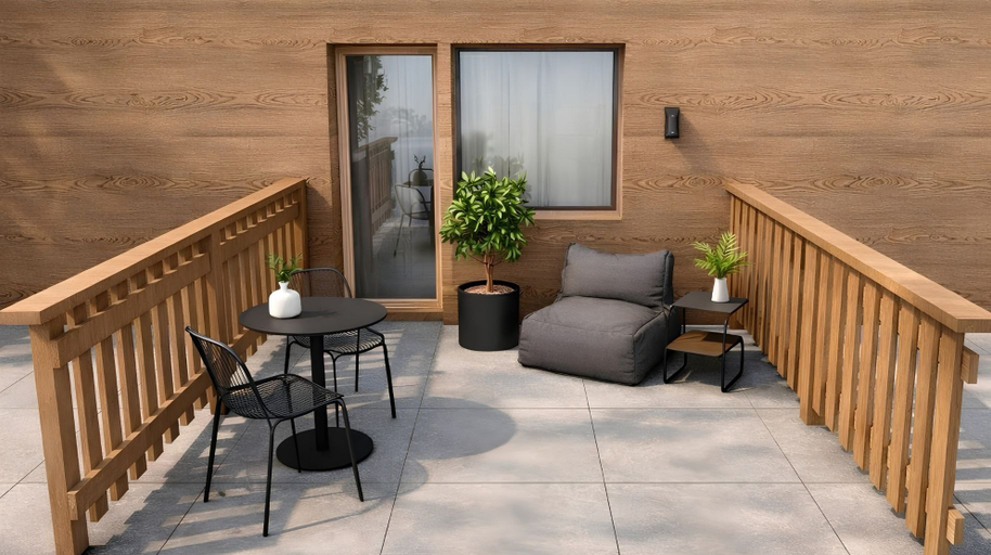 Terrace/patio 2, Mont Fort Boutique Hotel, Conthey