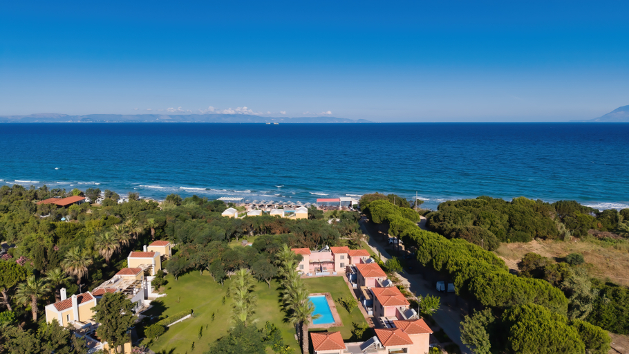 Beach, Vip Polos Apartments, West Greece
