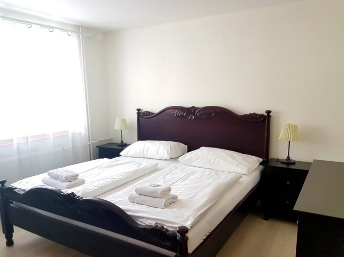 Bedroom 1, Hotel Union, Louny