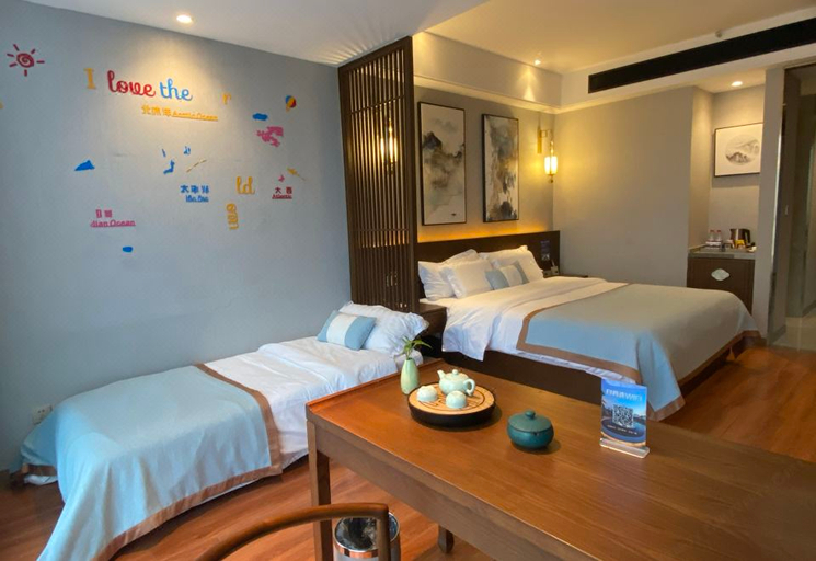 Bedroom, TILL BRIGHT Hotel (Changsha Meixi Lake), Changsha