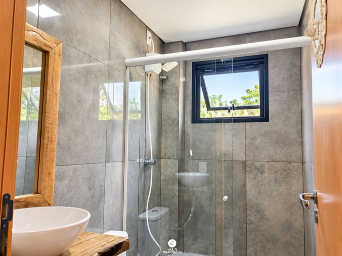 Bathroom 4, Casa Privativa com Piscina na Ferrugem, Garopaba