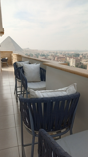 Terrace 4, Eco Green Hotel, Al-Ahram