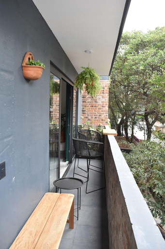 Terrace 4, Tanat Art Boutique Hotel, Mexico City