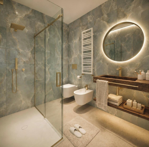 Bathroom, Ferretti Suite Hotel Al Duomo, Milano