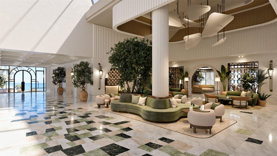 Lobby 3, Conrad Corfu, Ionian Islands