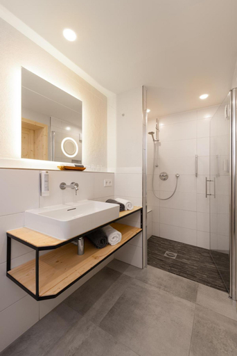 Bathroom 3, Freistil Boutiquehotel, Oberallgäu