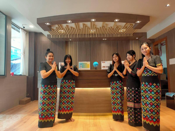 Public Area 2, Hotel Grand Galaxy, Yangon