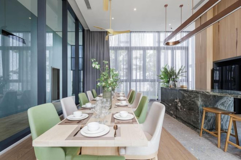 Dining, Bangkok Venice Apartments, Ratchathewi