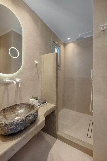 Bathroom 5, Ostria View Resort, South Aegean