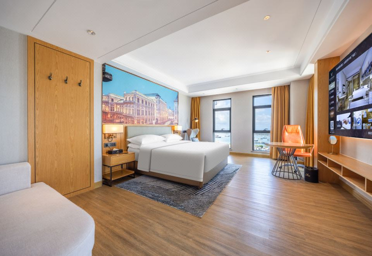 Bedroom 2, Vienna International Hotel Guangdong Shanwei Truly Central Plaza, Shanwei