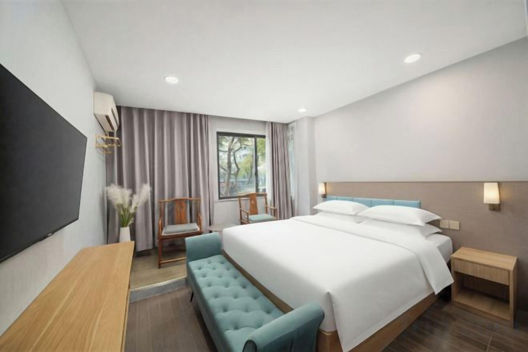 Bedroom, Shaoxing Jiajia Business Hotel (Lu Xun Hometown), Shaoxing