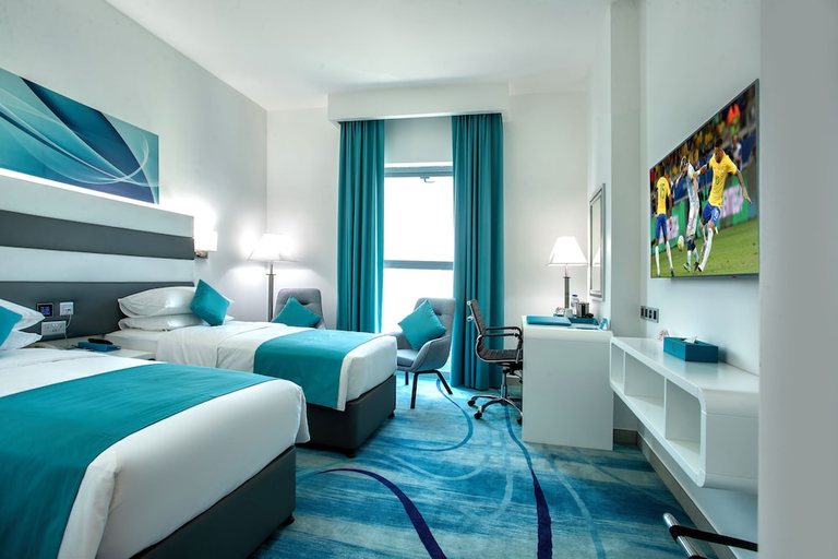 Bedroom 2, City Avenue Al Reqqa Hotel, Dubai