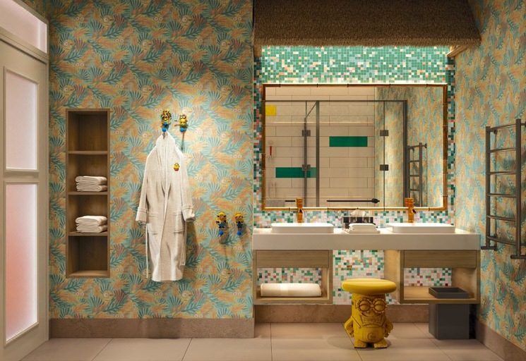 Bathroom 5, The Universal Studios Grand Hotel, Beijing
