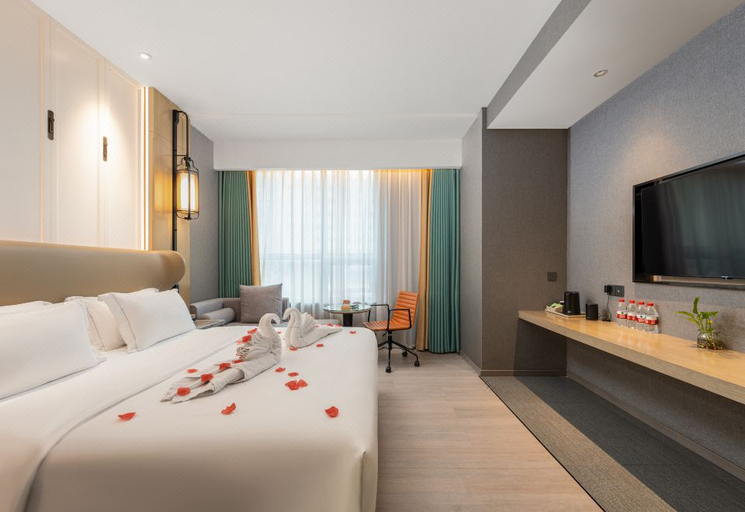 Bedroom 2, Yuesen·Yizhi Hotel, Dazhou