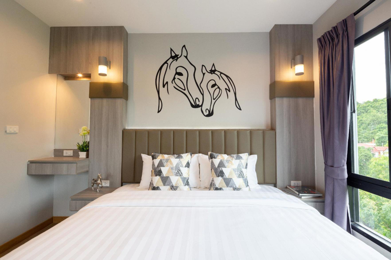 Bedroom 3, Horsehill Hotel Sriracha - Adult Only, Si Racha