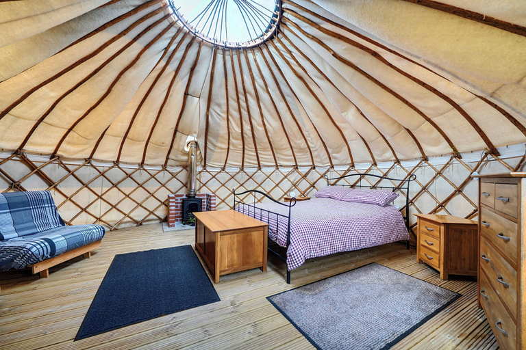Primary image, Yurt Sleeps 2 - Bbq & Fire Pit - Dogs Welcome, Cornwall
