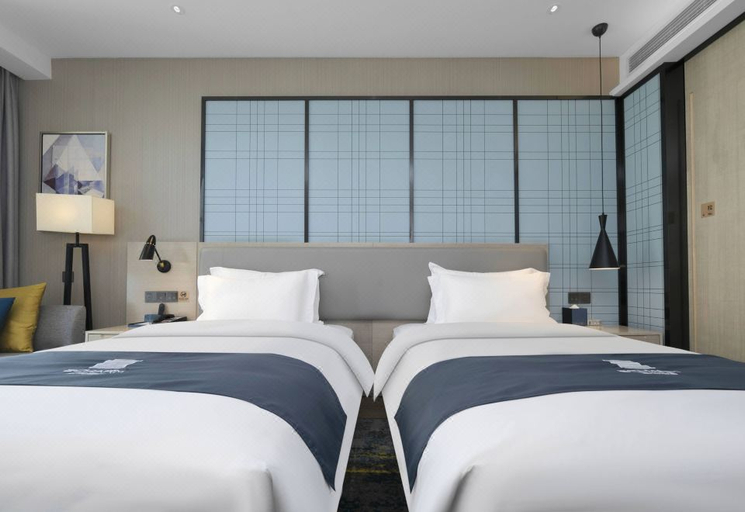 Bedroom 2, Echarm Hotel Jingzhou Olympic Sports Center, Jingzhou
