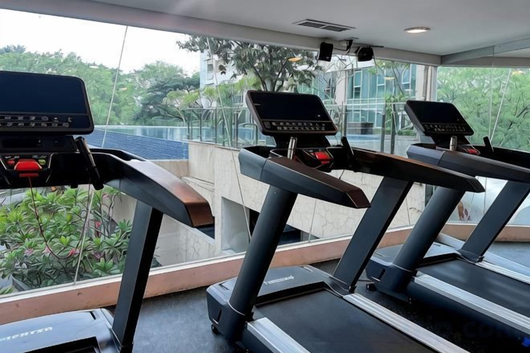 Fitness facility 5, MODERn Trivium Apt 1BR w/ Wi-Fi, Pool & Gym, Cikarang