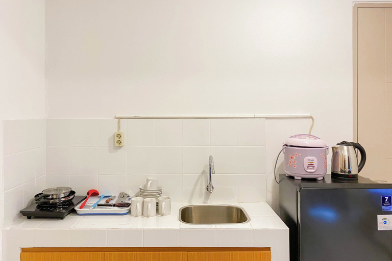 Private kitchen 4, Brand New And Restful 2Br At Tokyo Riverside Pik 2 Apartment, Jakarta Selatan