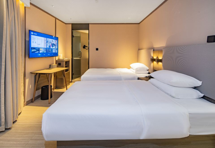 Bedroom 2, Hanting Hotel Shenzhen Huaqiangbei Science Museum Metro Station, Shenzhen