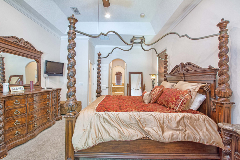 Bedroom 3, Private Oasis With Pool & Spa- 3400clr 4 Bedroom Home by RedAwning, Osceola