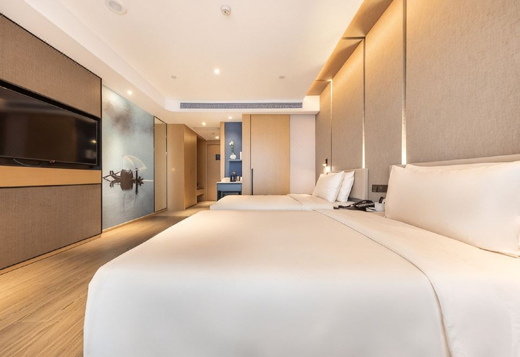 Bedroom 2, Atour Hotel Zhuzhou Xiangjiang Fengguangdai, Zhuzhou