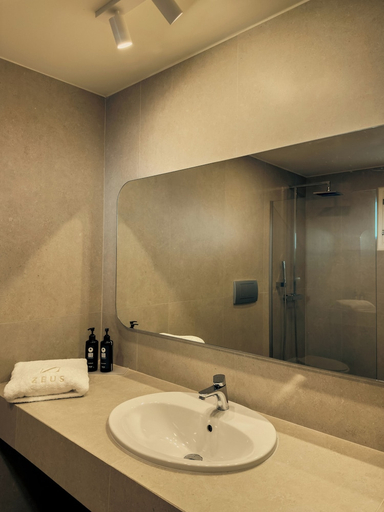 Bathroom 4, Zeus Eretria Resort, Central Greece