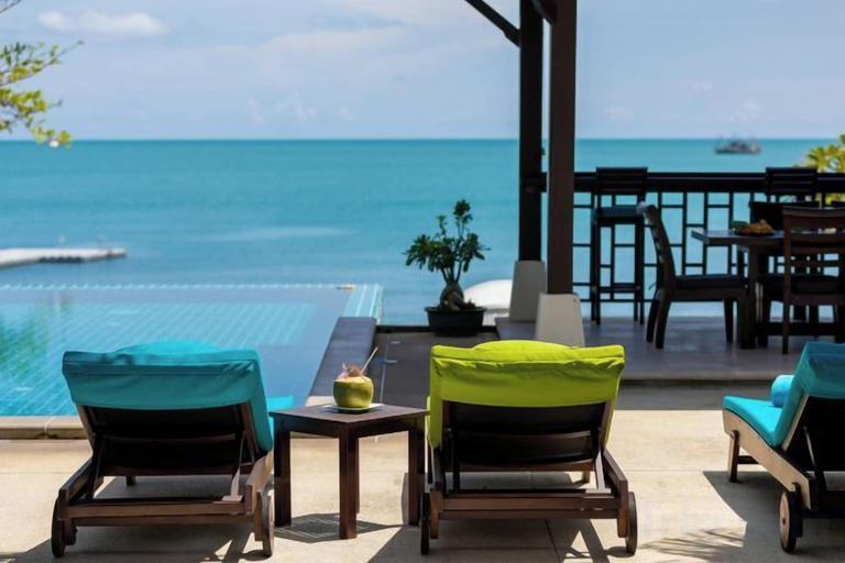 Outdoor dining 2, Luxury Beachfront Pool Villa - Finu@Samui, Ko Samui