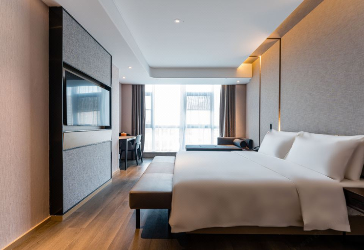 Bedroom 2, Atour Hotel Shaoxing Jinghu Basketball, Shaoxing