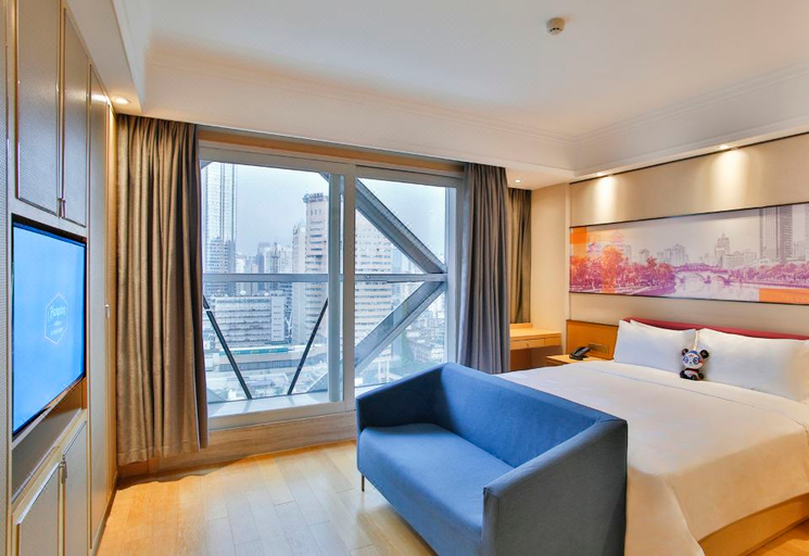 Bedroom 2, Hampton by Hilton Chengdu Chunxi Road, Chengdu