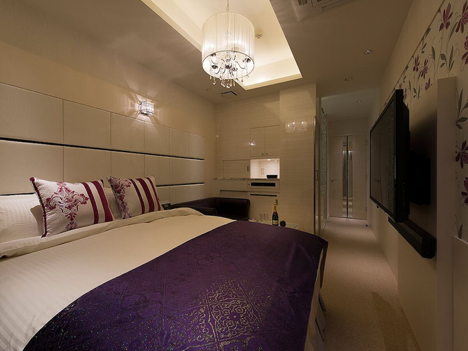 Bedroom 2, Hotel Glanz Cascata, Minato