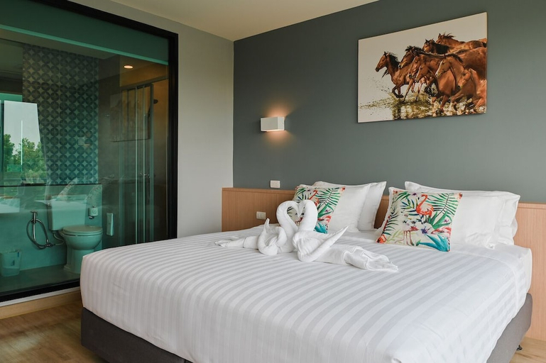 Bedroom 2, Le Lert Hotel Ratchaburi, Muang Ratchaburi