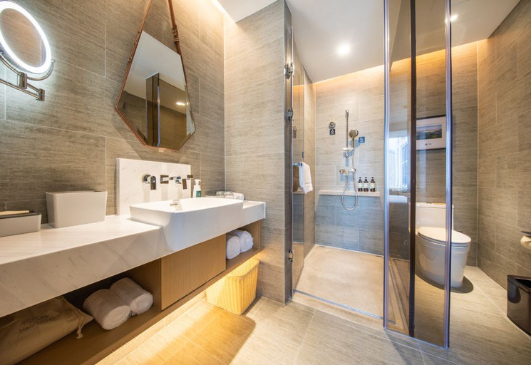 Bathroom 3, Atour Hotel Zhuzhou Xiangjiang Fengguangdai, Zhuzhou
